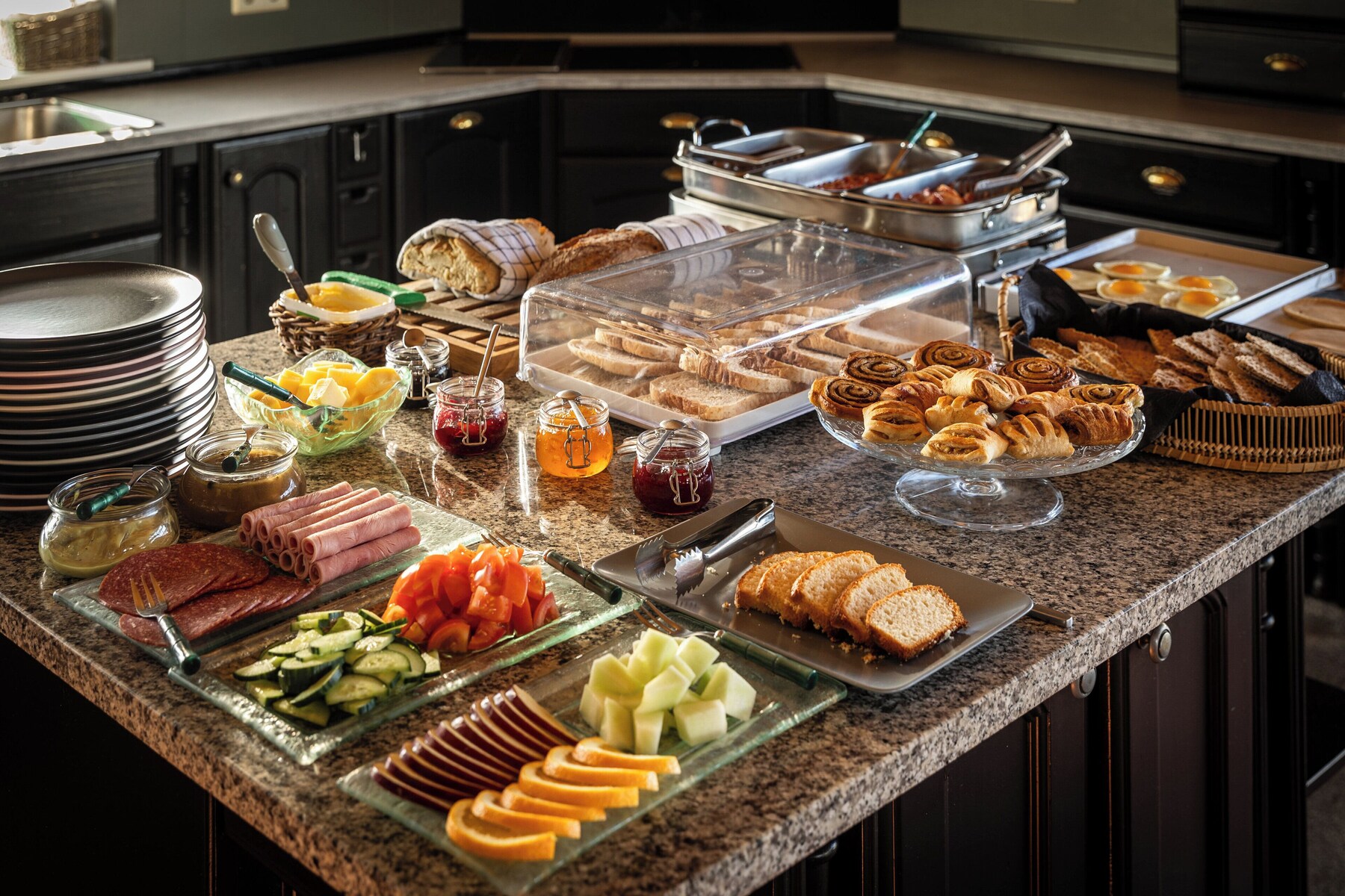Breakfast buffet