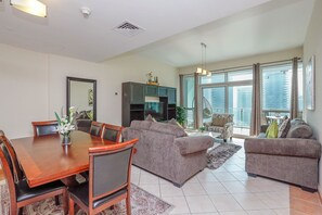 Living area - Kennedy Towers - Marina Terrace (Dubai)