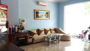 Sala de estar en el lobby