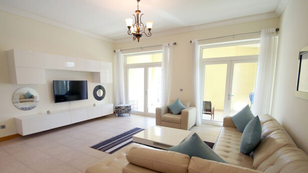Apartment, 2 Schlafzimmer | Wohnbereich