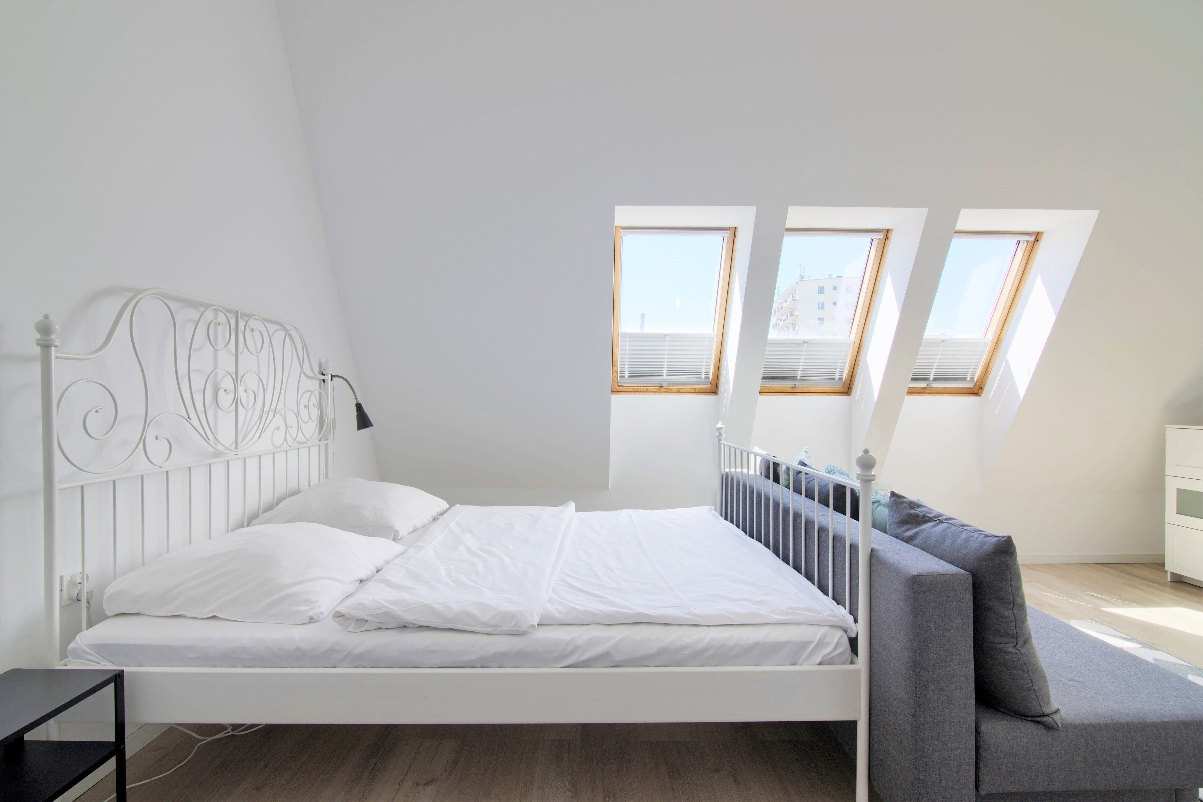 studio | individually decorated, individually furnished, iron/ironing board