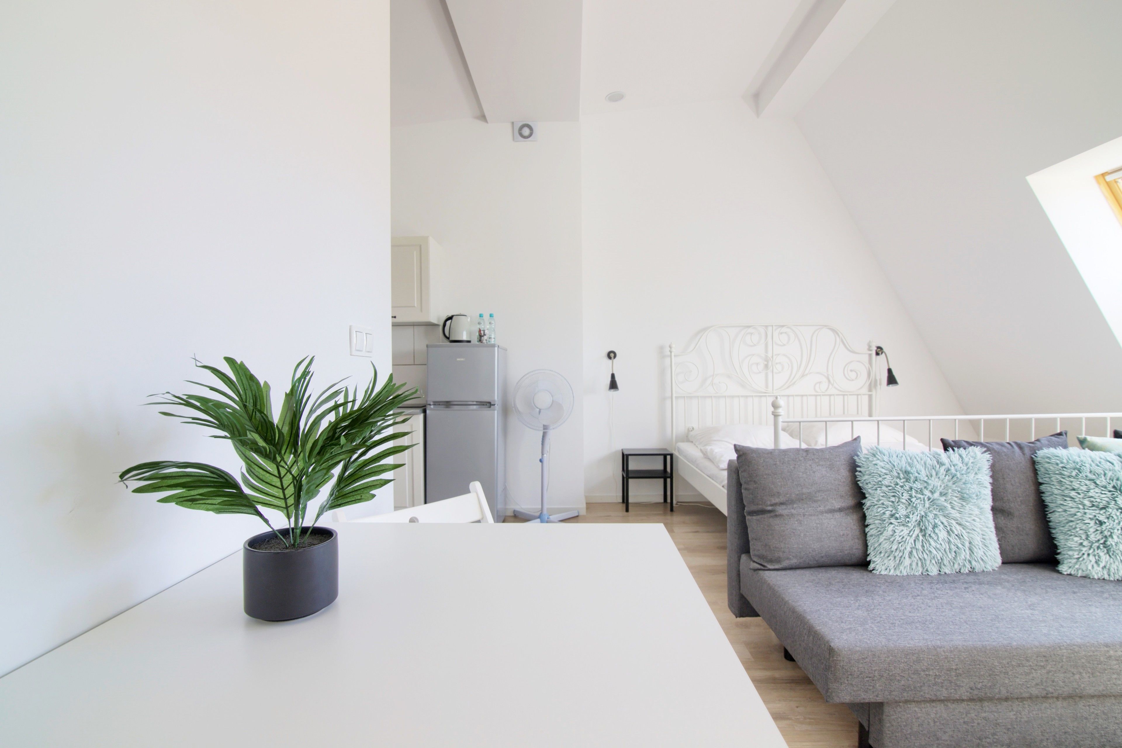 studio | individually decorated, individually furnished, iron/ironing board