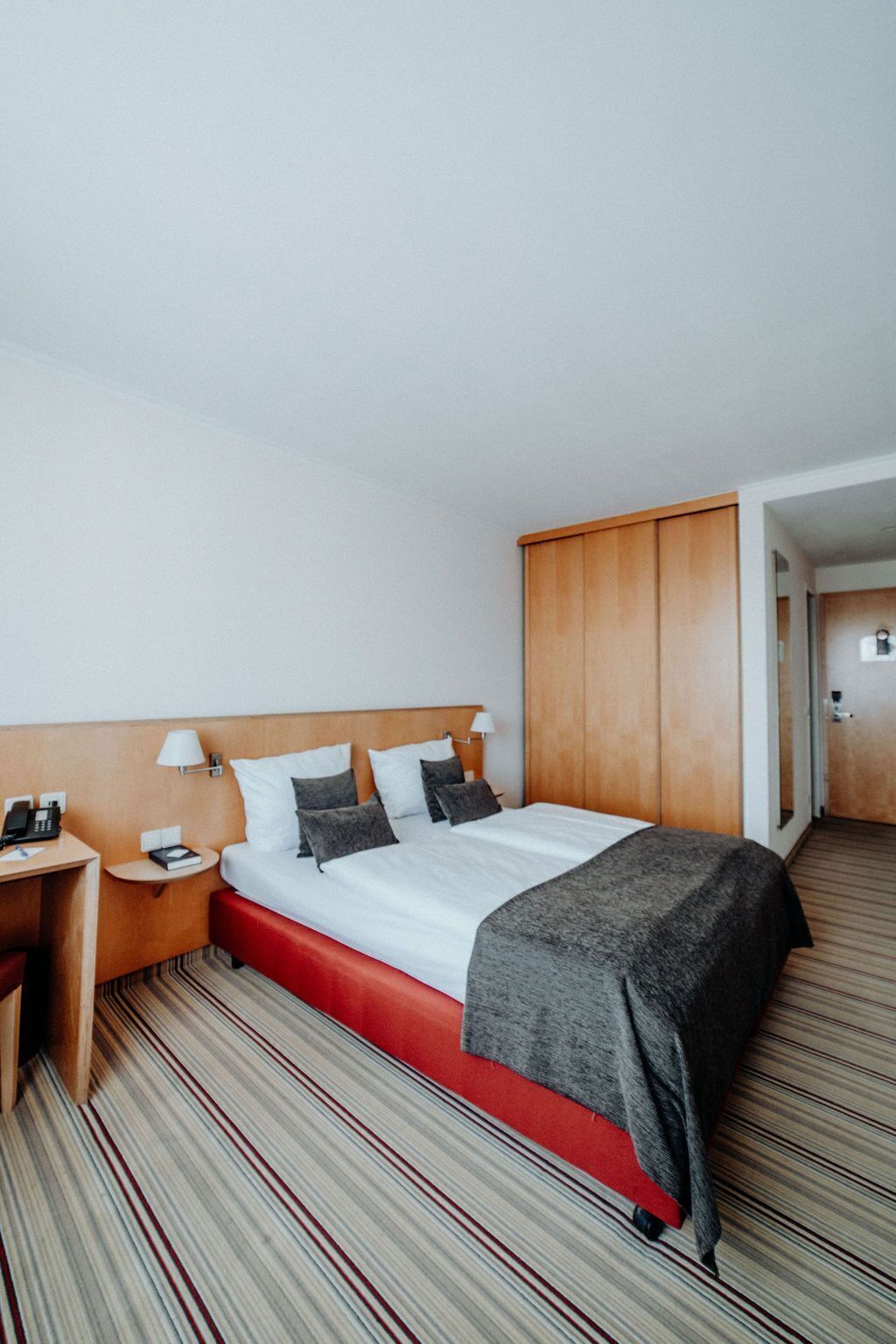 Premium bedding, in-room safe, desk, soundproofing