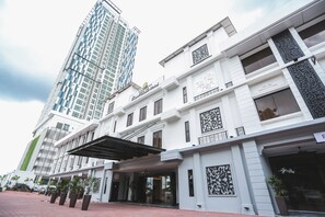 Entrée de l’hébergement 