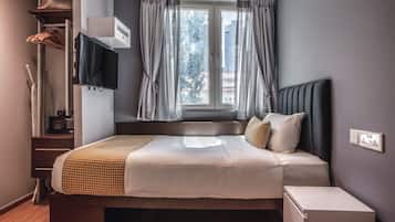 Quarto solteiro (Studio) | 1 quarto, cofres nos quartos, escrivaninha