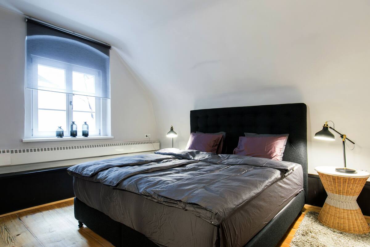 Leilighet, 1 soverom ( T5 ) | Skrivebord, skrivebord for bærbar PC og blendingsgardiner