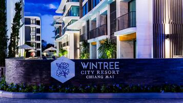 Fachada da propriedade