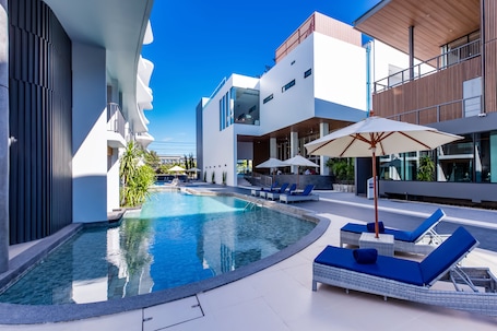 Terraza o patio. Wintree City Resort Chiang Mai