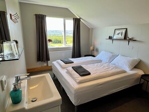 Standard Double or Twin Room, Shared Bathroom | Blackout drapes, free WiFi, bed sheets - Eyjólfsstaðir Guesthouse Egilsstaðir (Egilsstaðir)