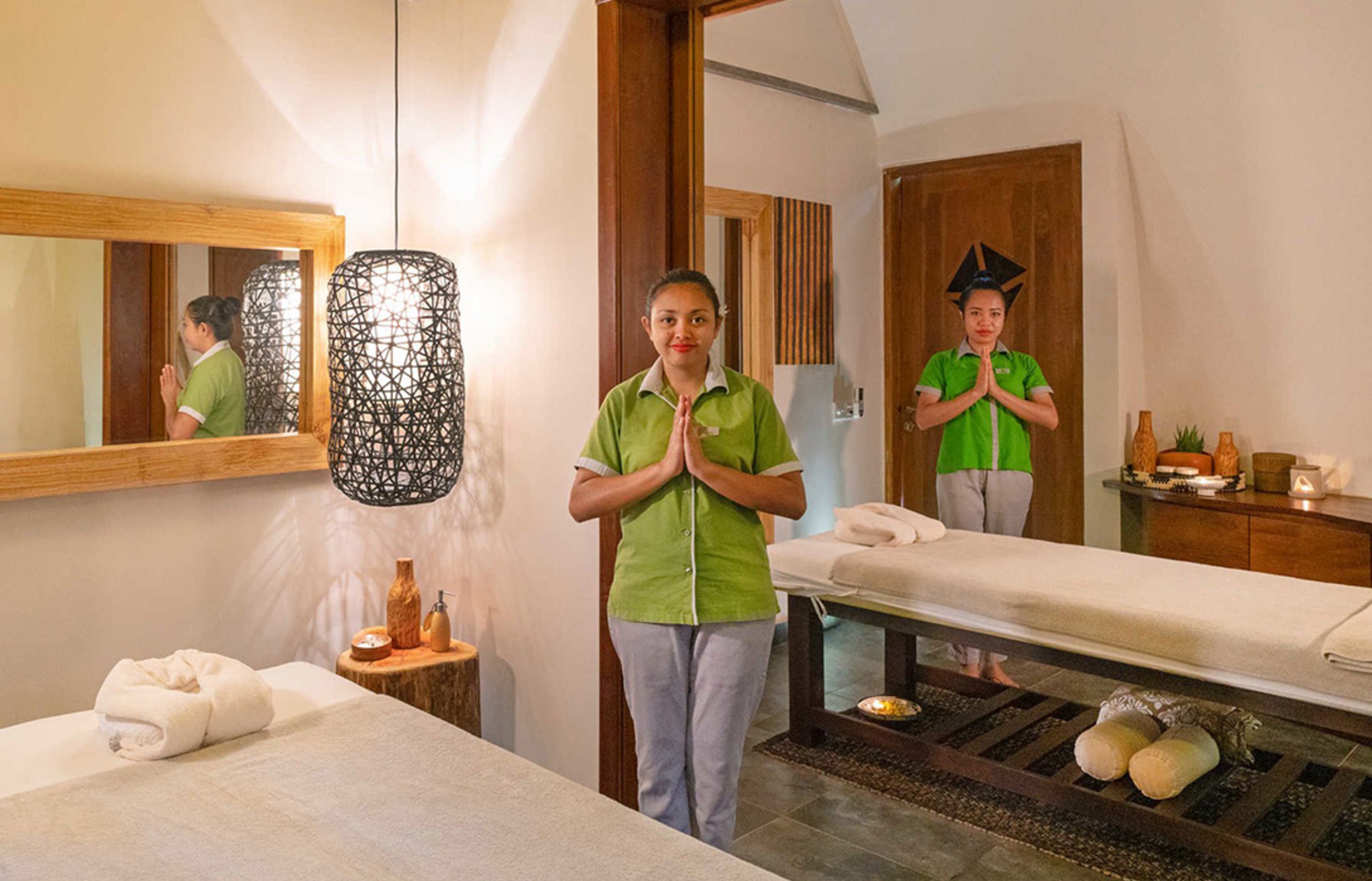 Body treatments, body wraps, body scrubs, facials