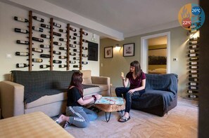 Apartamento de lujo, 3 habitaciones, piscina privada | Interior