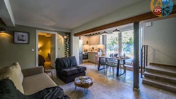 Appartement Luxe, 3 chambres, piscine privée | Climatisation