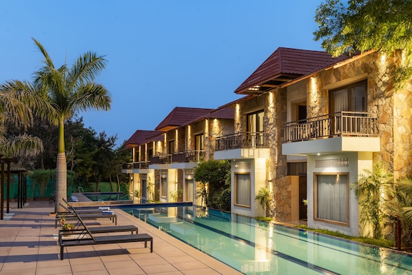 Façade de l’hébergement