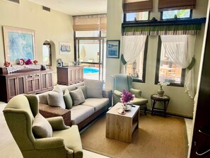 Lobby sitting area