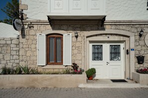 Fassade der Unterkunft