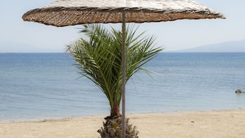 Private beach