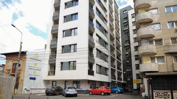 Overnatningsstedets facade