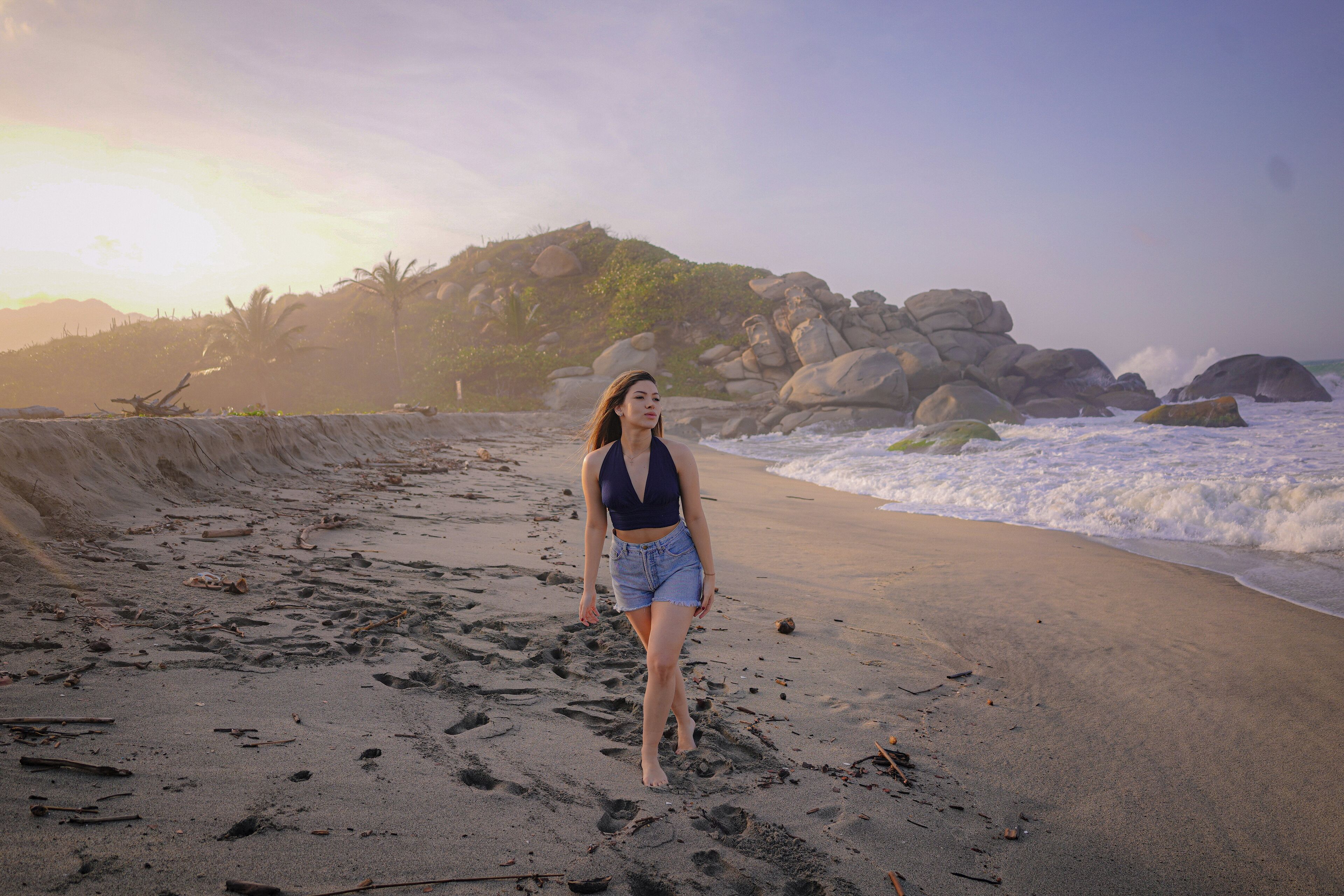 Beach nearby, beach towels