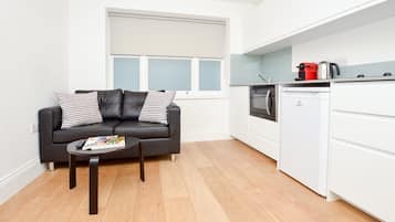 Lower Ground Floor One Bedroom Apartment | Living area