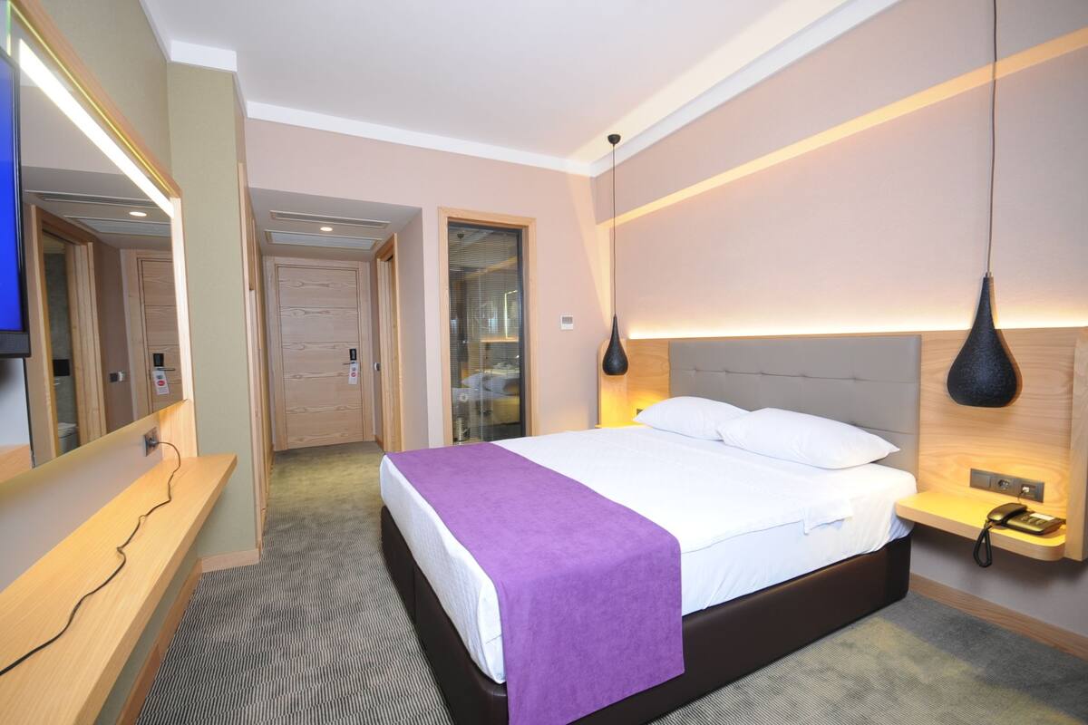 Minibar, Zimmersafe, Schreibtisch, schallisolierte Zimmer