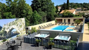 View from property - Logis Hotel Bellevue (Saint-Martin-d'Ardèche)