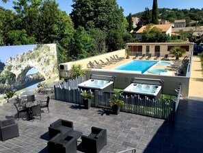View from property - Logis Hotel Bellevue (Saint-Martin-d'Ardèche)