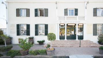 Vue depuis lâhĂ©bergement