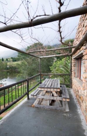 Balcony - Kliphuis Stone Cottage (Tulbagh)