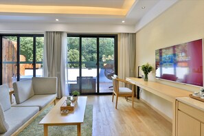 Romantik-værelse - 1 kingsize-seng | Værelsesfacilitet