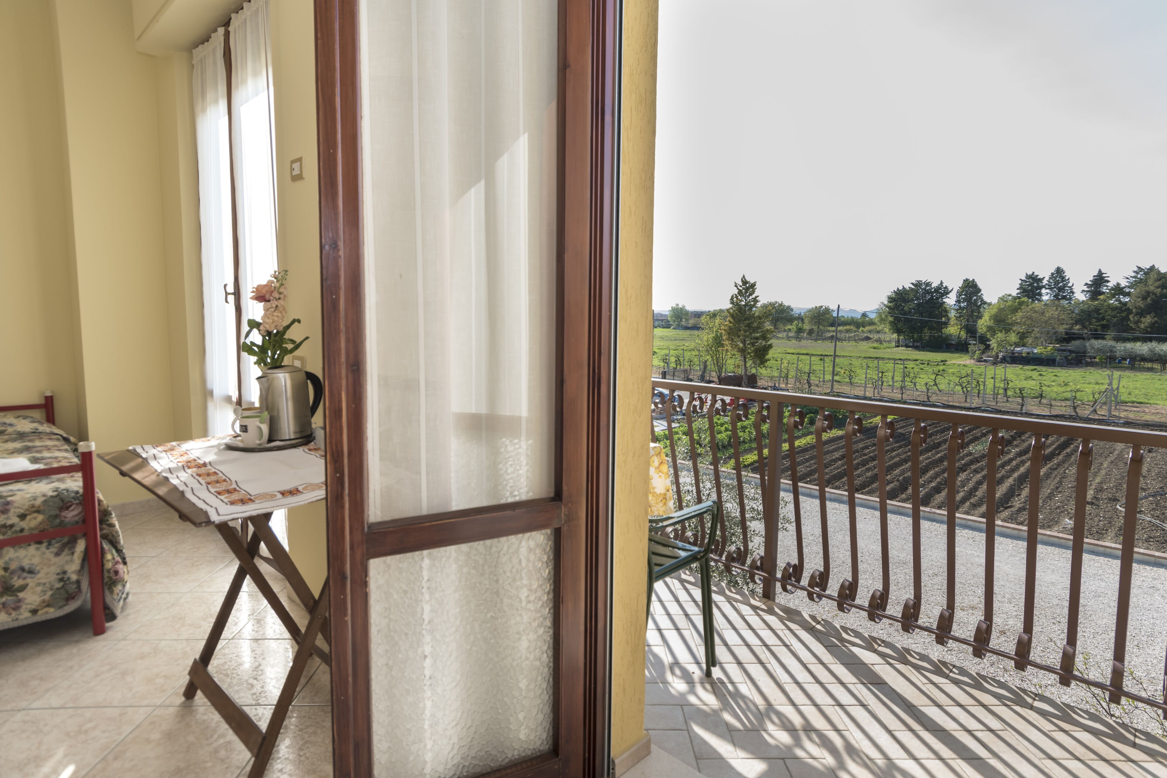 Vierpersoonskamer | Uitzicht vanuit de kamer