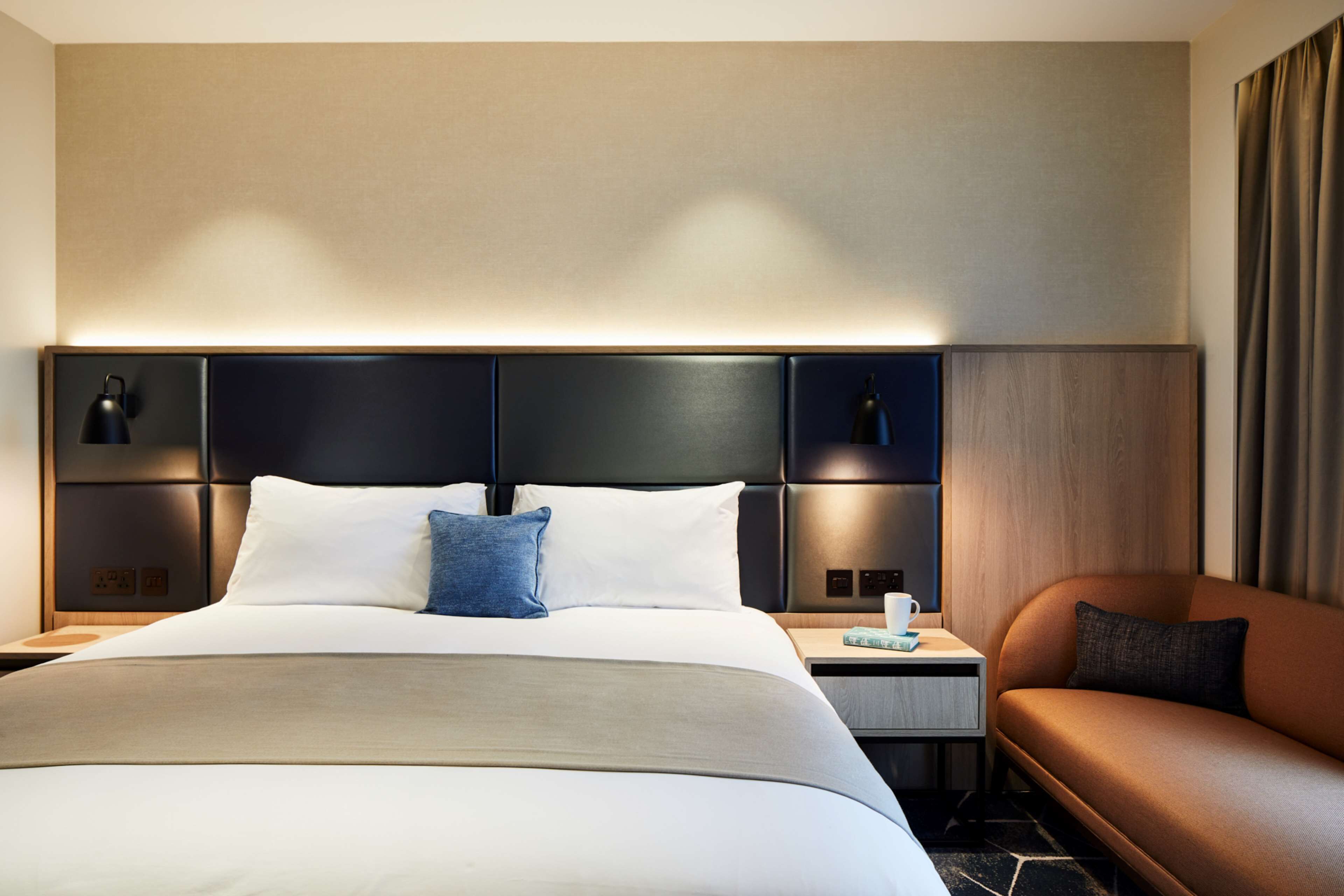 hypo-allergenic bedding, minibar, in-room safe, desk