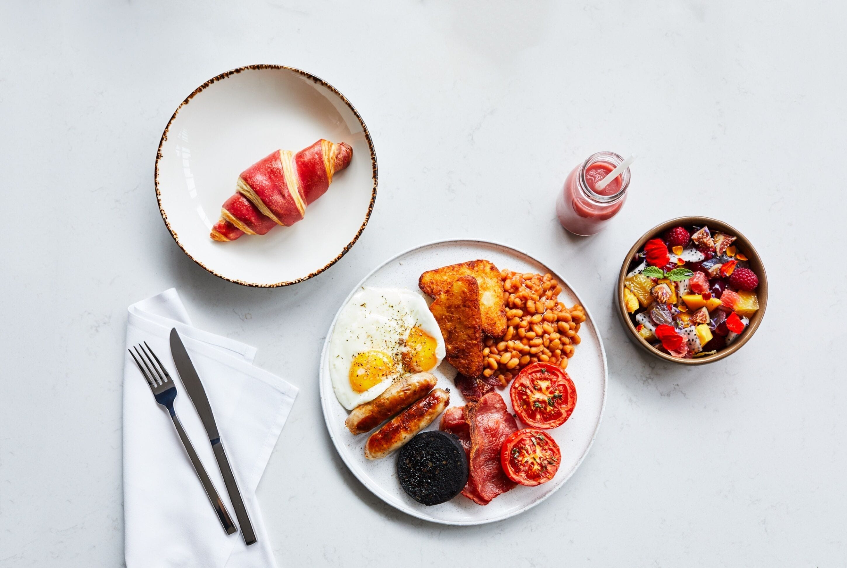 Daily buffet breakfast (GBP 23.95 per person)