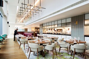 Frokost, lunsj og middag serveres