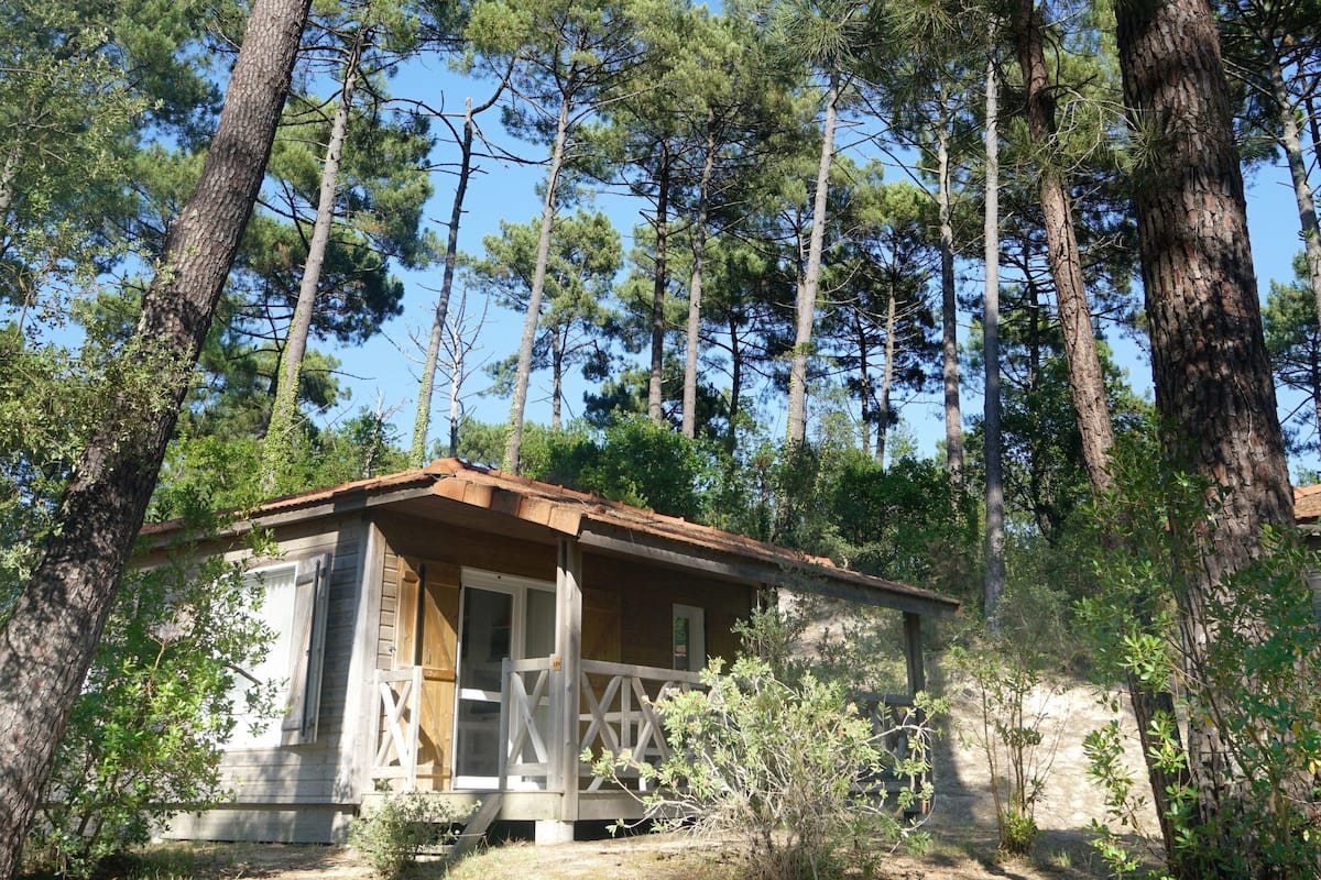 Chalet, 2 Schlafzimmer (5 Pers) | Terrasse/Patio