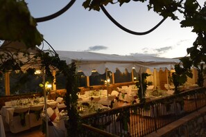 Área para banquetes al aire libre