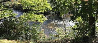 Peaceful Cottage on Linville River. Hike Blue Ridge mountains. Visit winery.