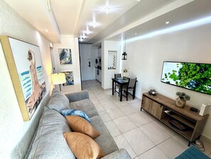 Smart TV, books, music library