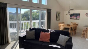 Smart TV, Netflix, DVD player, books