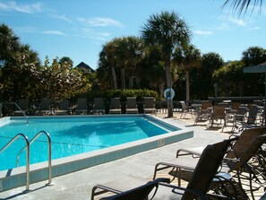 Outdoor pool, a heated pool - North Captiva Island  Beach House/60 Second  Walk to 4 Miles of Awesome Beaches (Captiva)