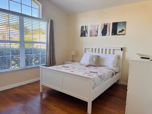 5 bedrooms, in-room safe, iron/ironing board, free WiFi