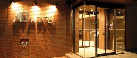 Overnatningsstedets facade