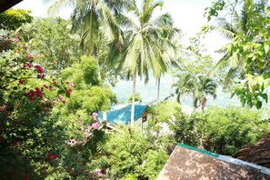 Habitació doble o amb dos llits individuals bàsica, vistes al mar | Vista des de l'habitació