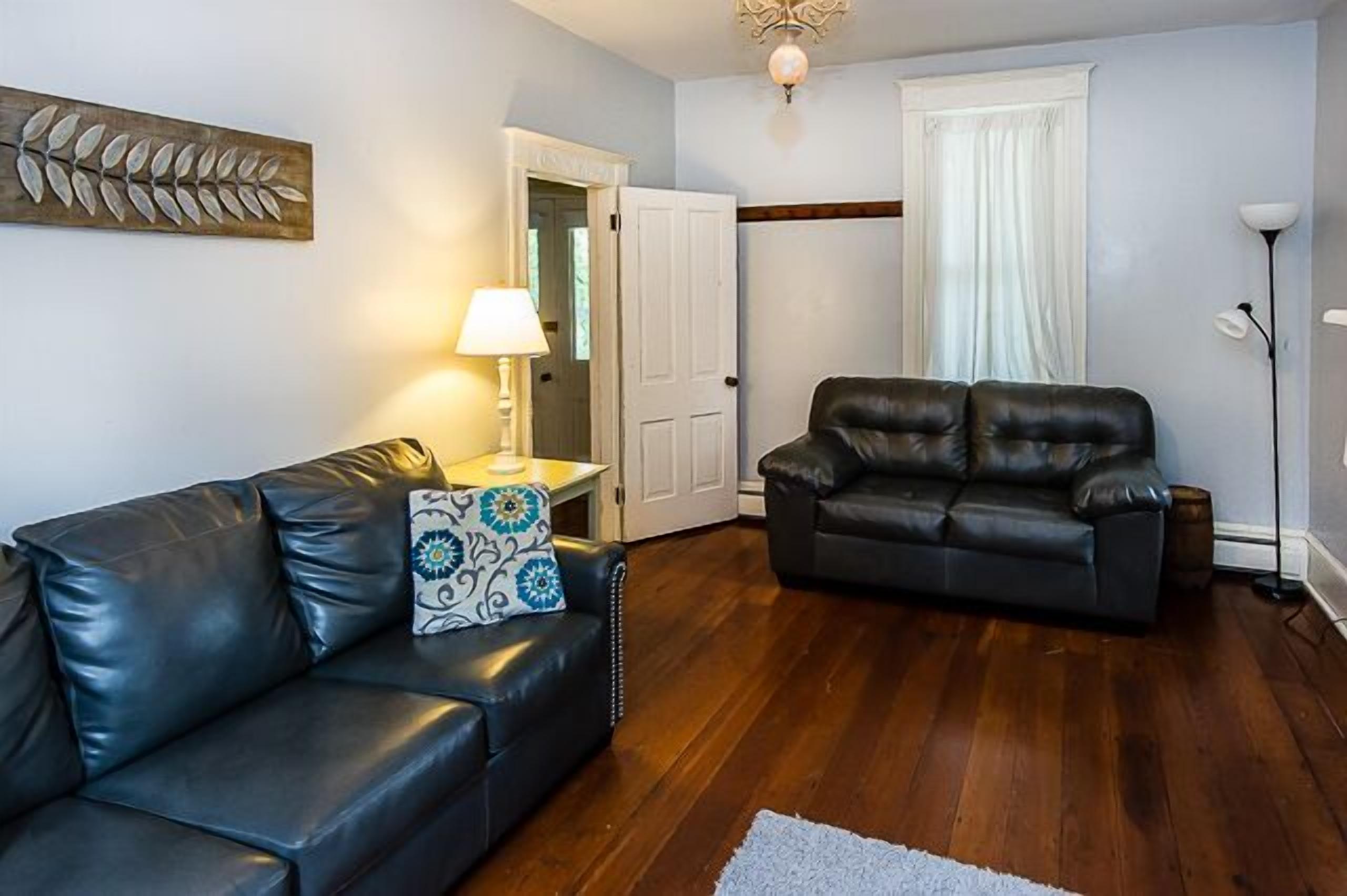 TV, DVD player, books, video library