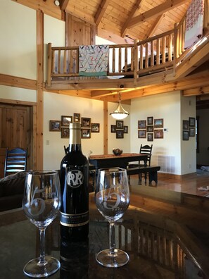 Dining - PANORAMIC Views!- EVCharging, 2 Primary Suites, +location, stocked kitchen! (Boone)