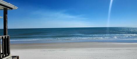 On the beach