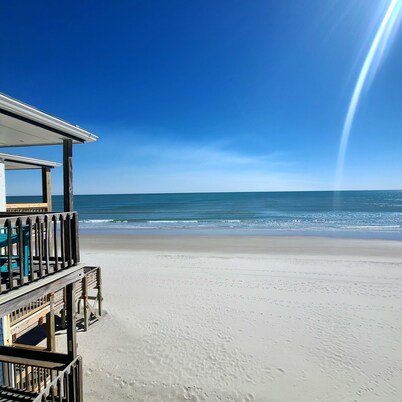 2023 Renovation - Villa318, An Ocean Front Beach Villa on North Topsail Beach
