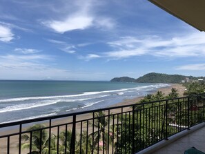 En la playa 