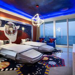Duplex Family Suite with Full Sea View | Children’s theme room