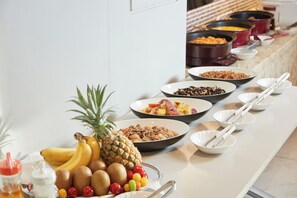 Desayuno estilo bufé