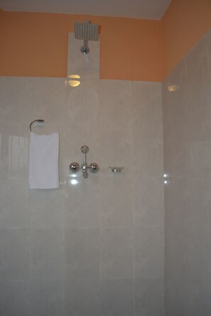 Basic Room, 1 Bedroom, Garden View | Bathroom shower